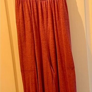 Plum Colored Wide-Leg Jumpsuit | Soft & Comfy